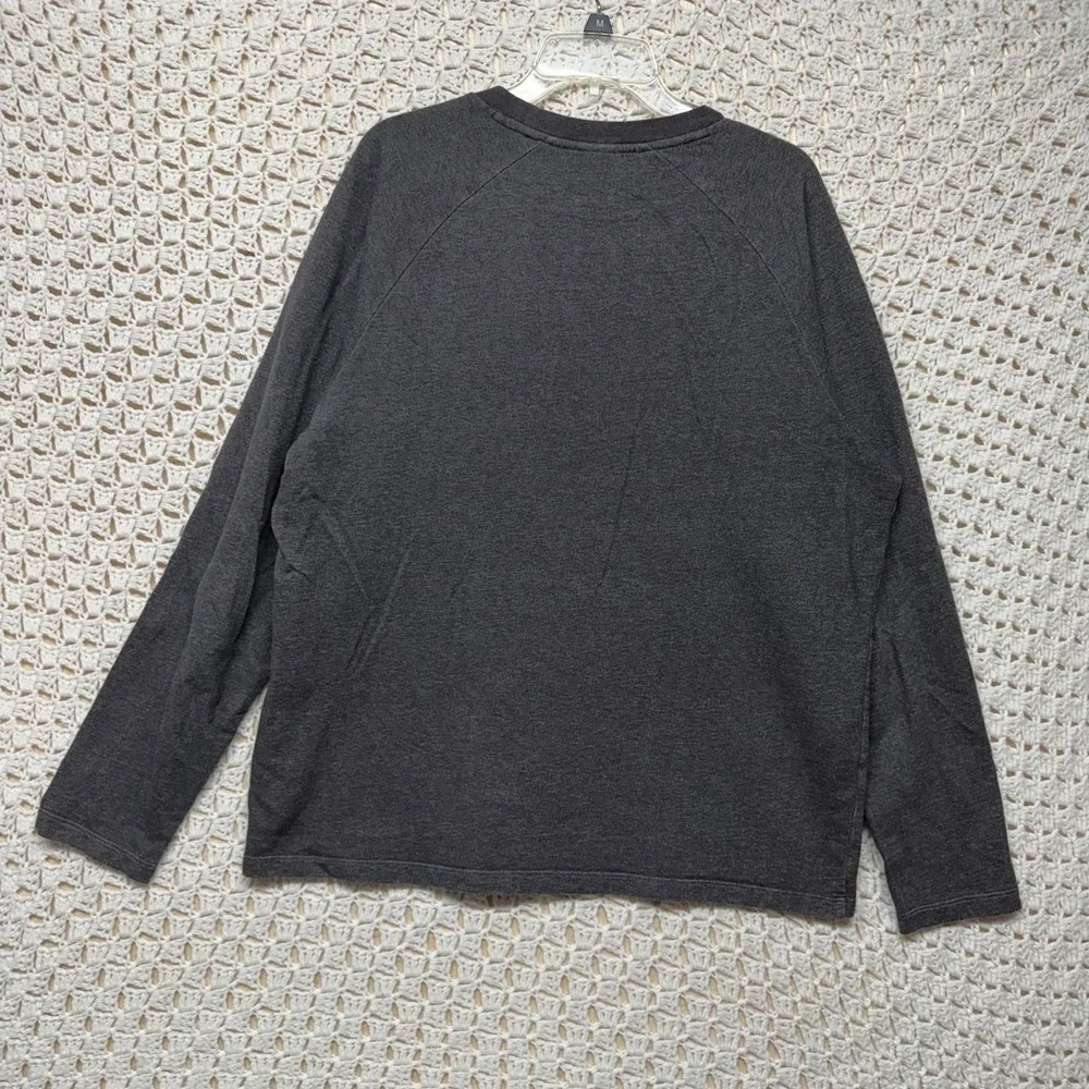 Vintage Patagonia Men's Sweater size XL Gray Built To Endure Pullover Crew Neck